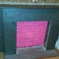 Slatestone Laquer Stripped Cleaned Fireplace