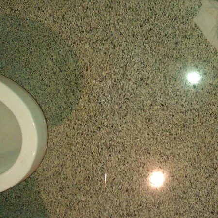 Terrazzo Restroom Floor Polishing