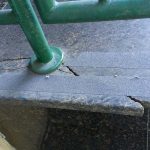 Ubatuba Granite Porch Separation On Edge Repair