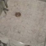 Yellowing On Shower Floor Removed