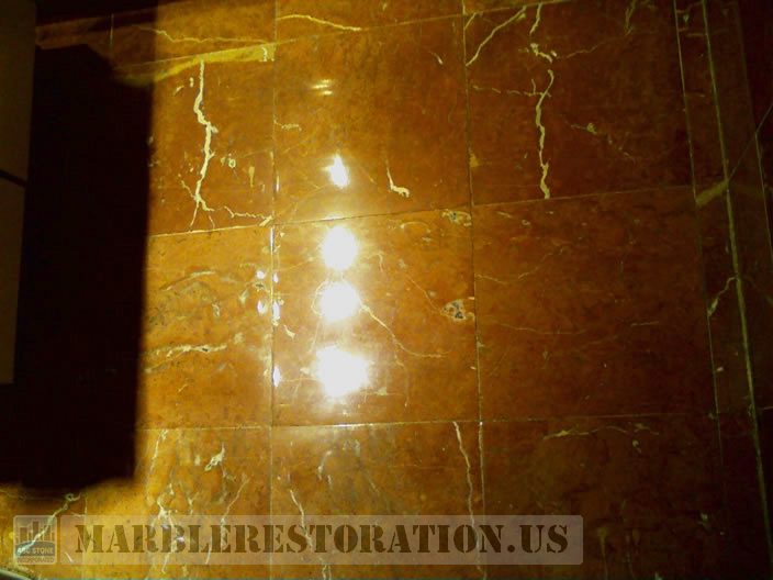  Bathroom Floor Polished. Image. Marble Restoration & Stone Care