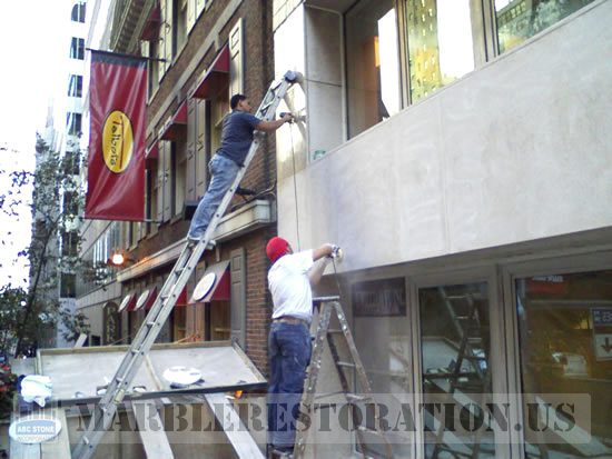 Building Limestone Panels Polishing