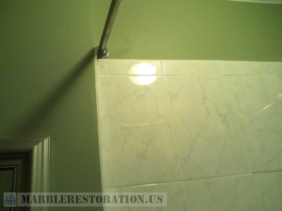 Raised Up Shower Wall Ceramic Tiles