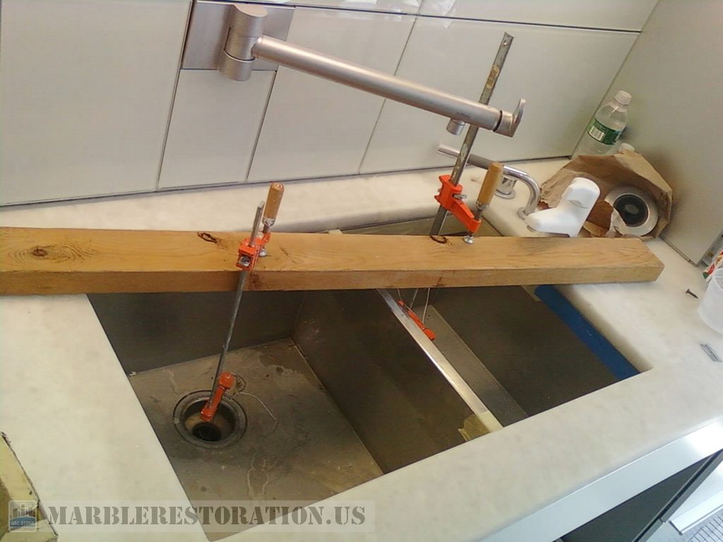 Double Stainless Steel Sink Installation