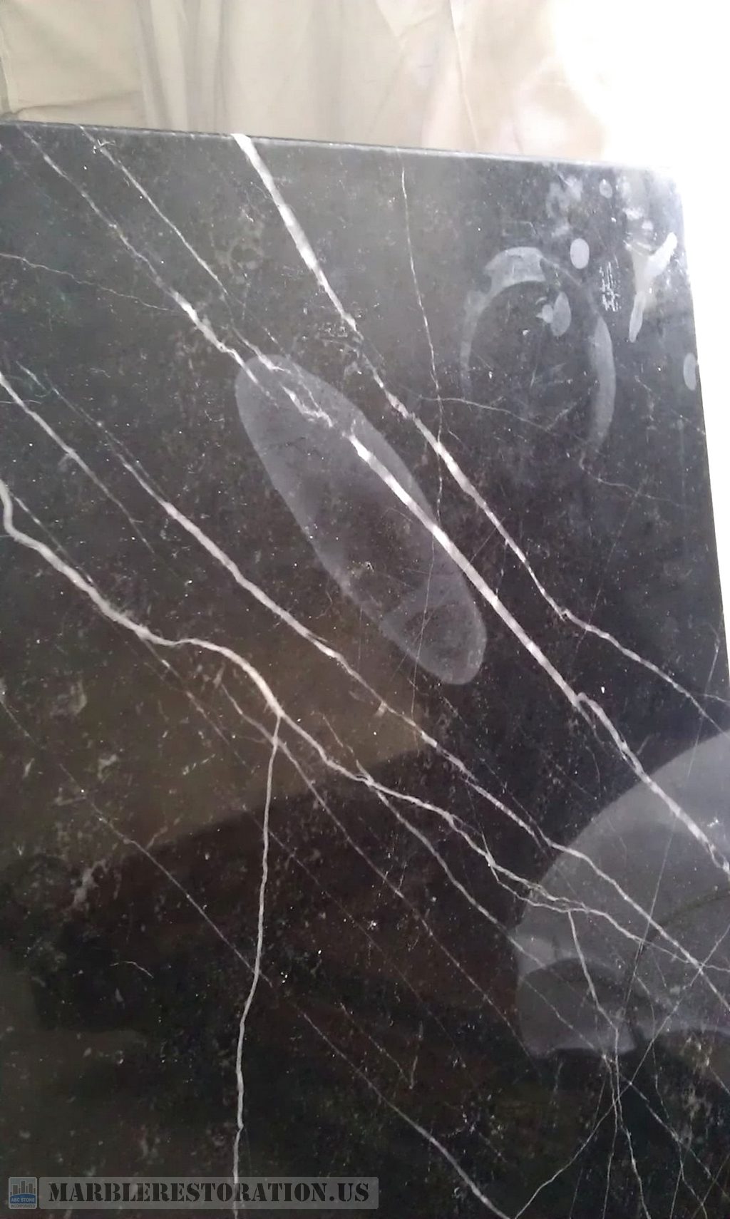 Etches On Black Marble Removal