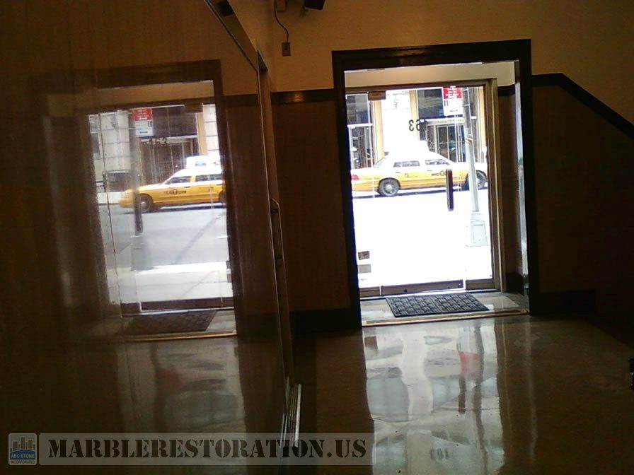 Lobby Terrazzo After Restoration