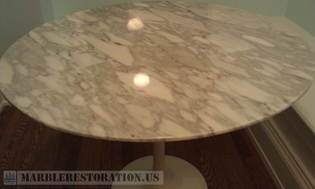 Waves on Marble Table