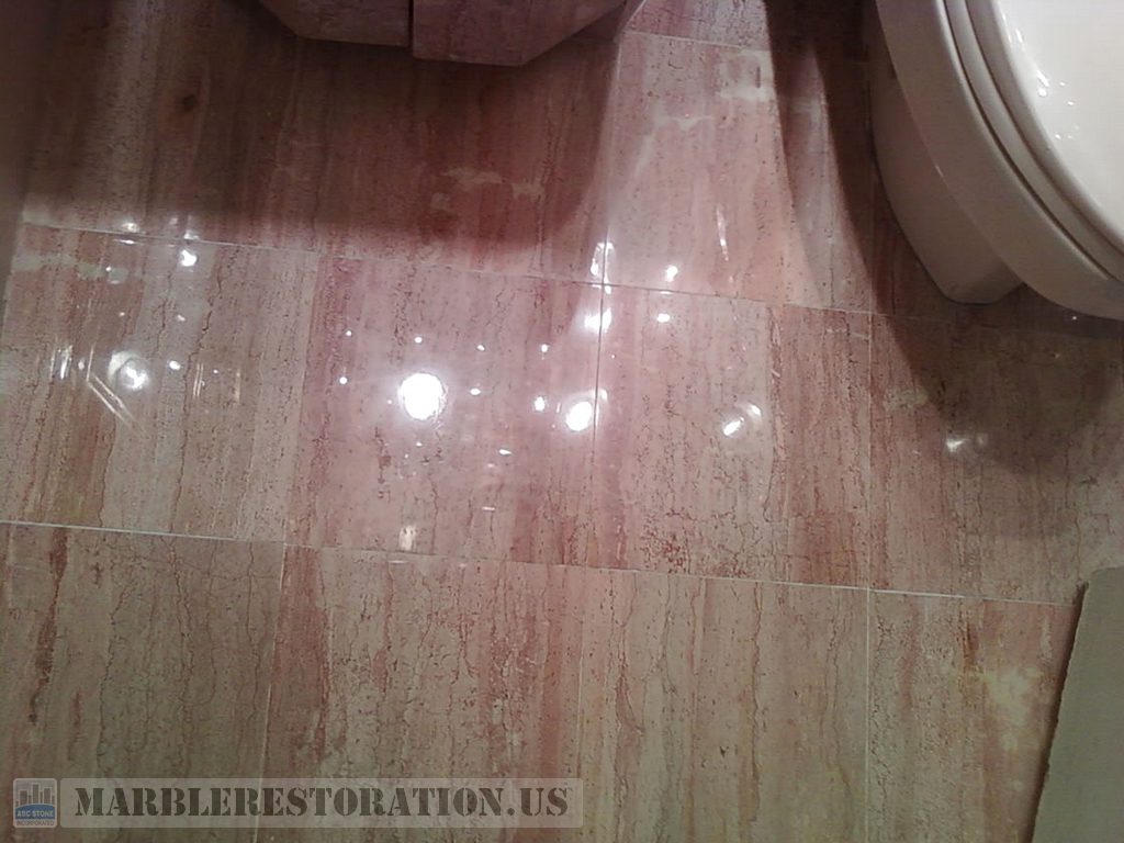 Bathroom Floor Restoration