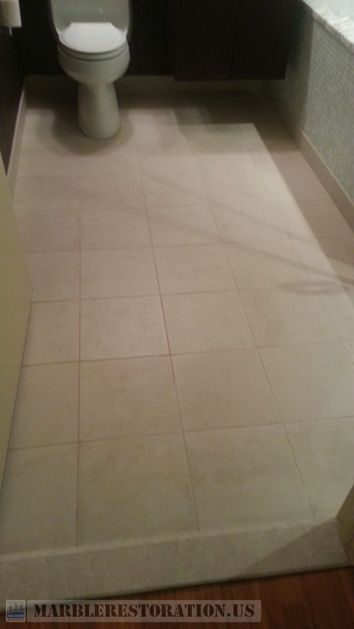 After Grout Cleaning