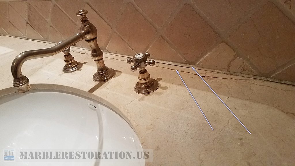 Behind Fixture Grout Repair