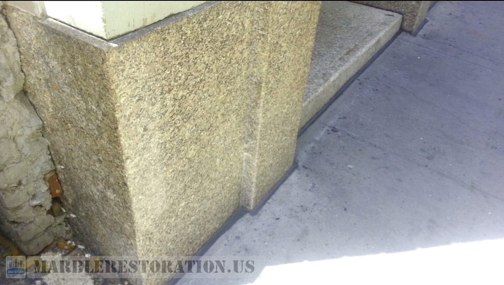 Building Facade Granite Cleaned Blocks Manhattan