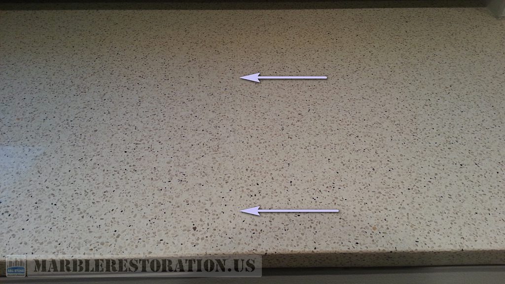 Caesarstone Long Seam Repair and Hiding