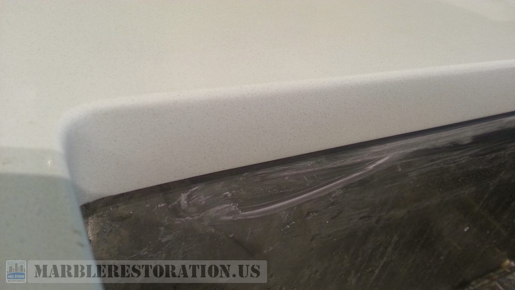 Caesarstone Knock On Sink Edge Removed