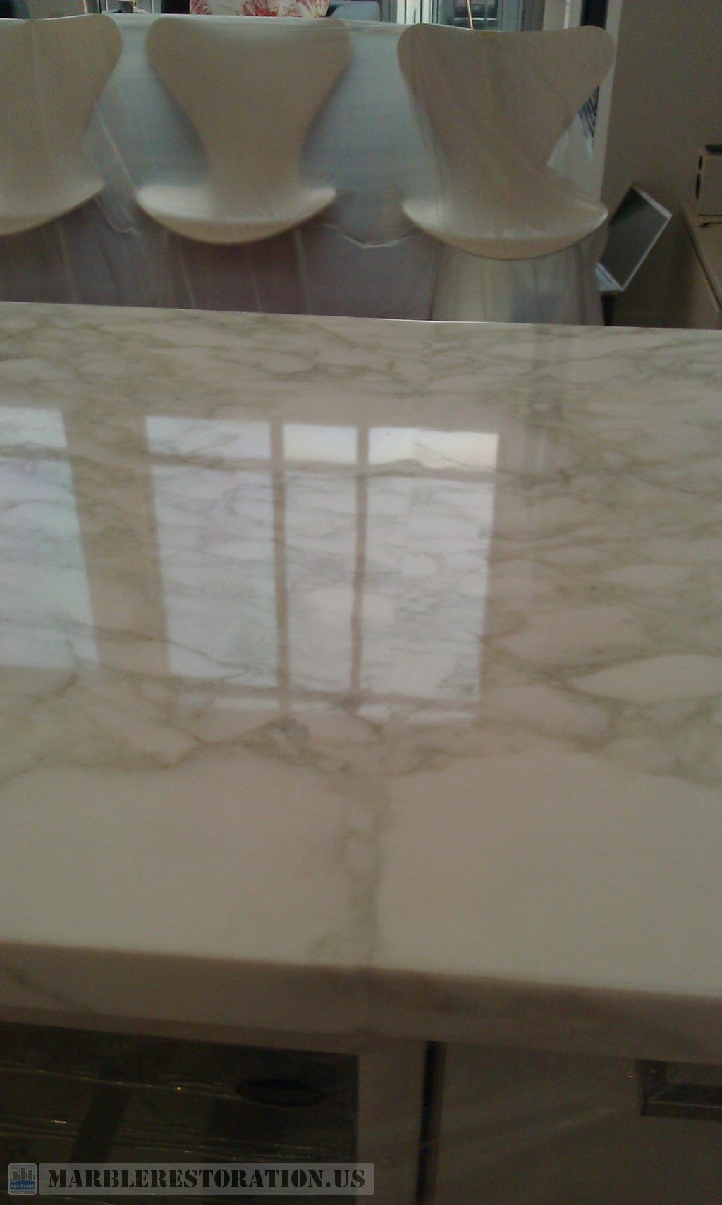 Cloudy Seam After Repair Brightening
