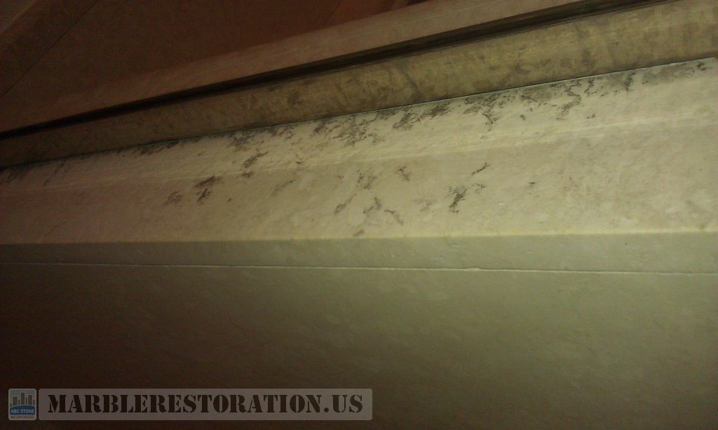 Efflorescence Specks Shower Shelf