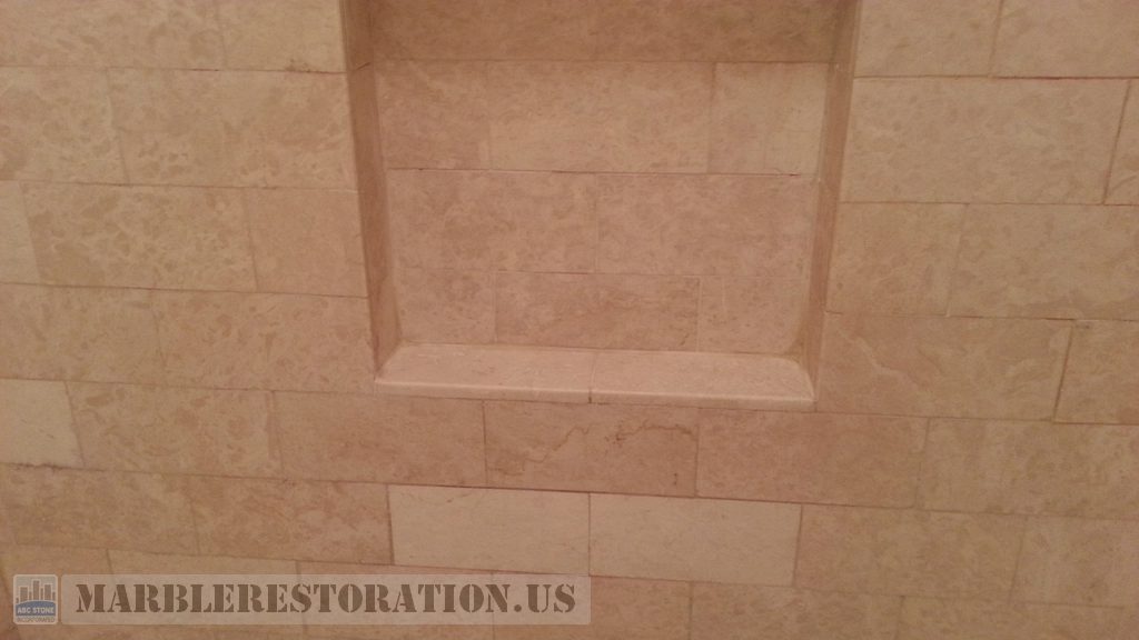 Mildew On Shower Soap Niche Removal