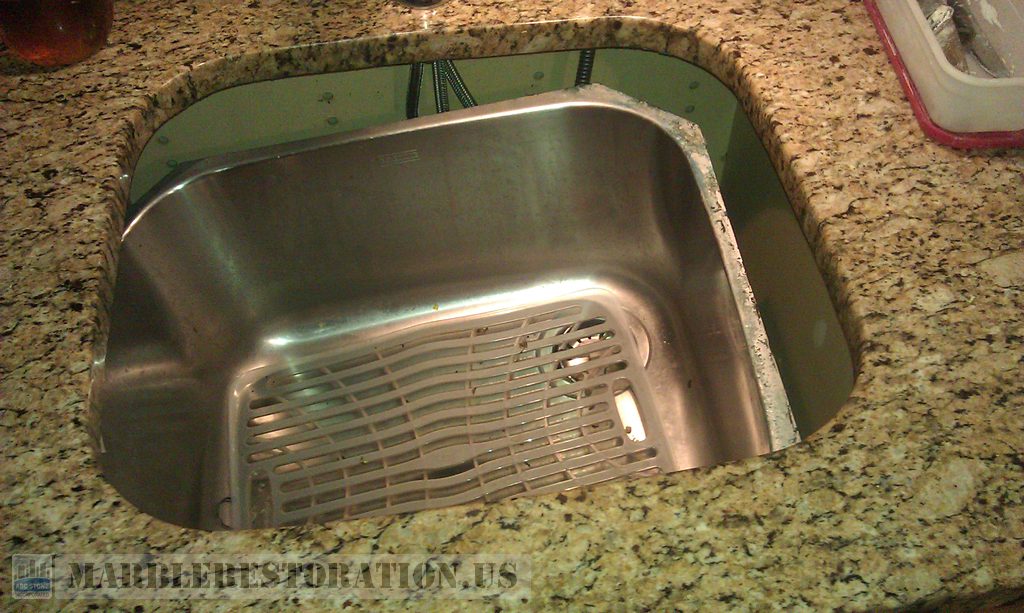 Stainless Sink Sagging Down