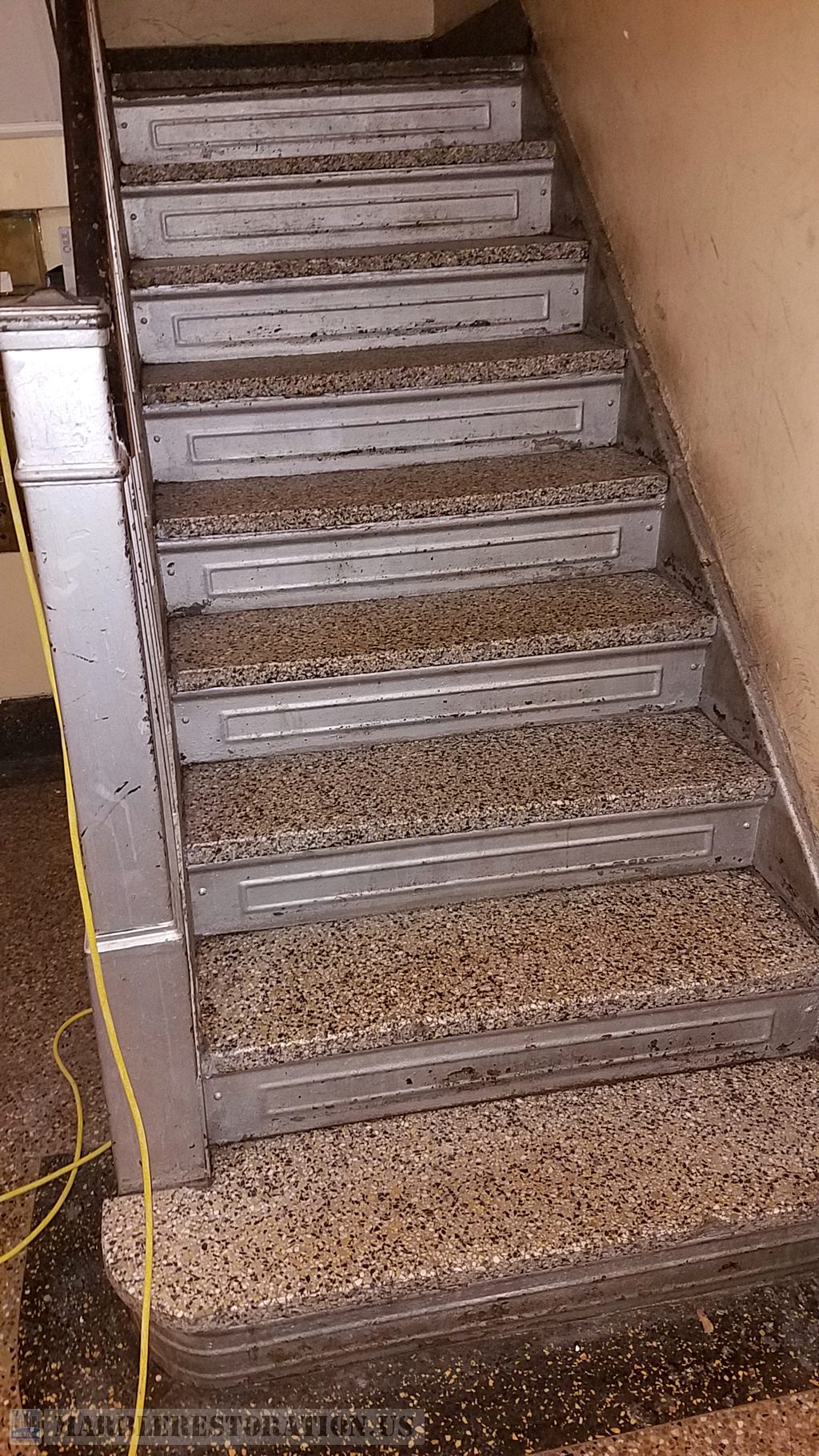 Terrazzo Steps Cleaning