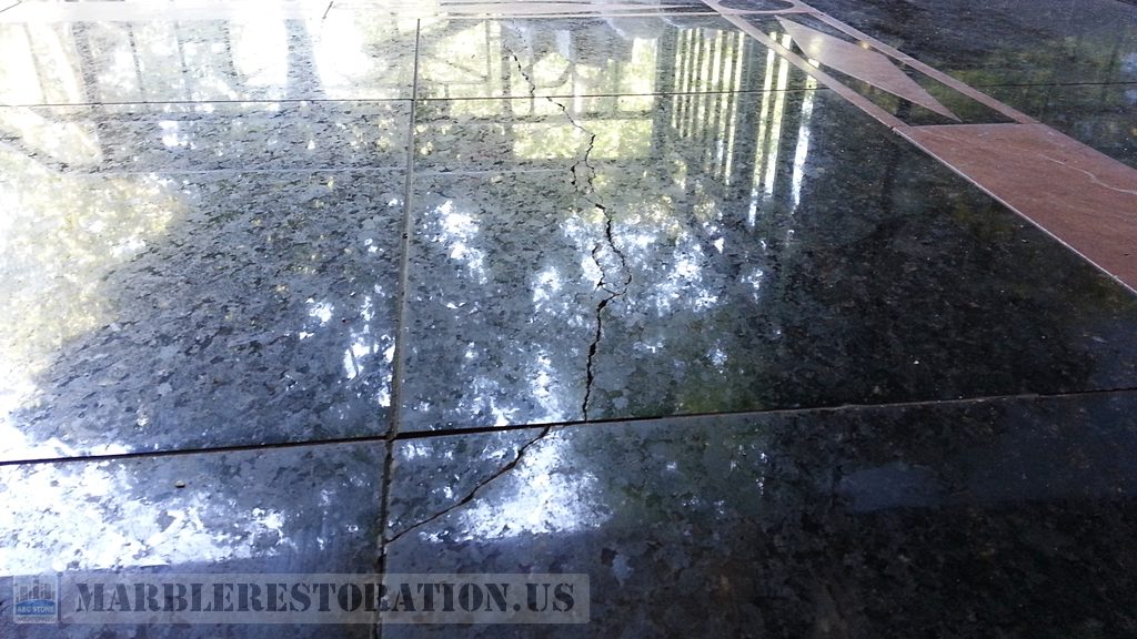 Ubatuba Cracked Floor Tiles Repair